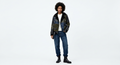Peltura Women's Premium Patchwork Aviator Biker Jacket | Faux Leather, Suede & Shearling Moto Coat